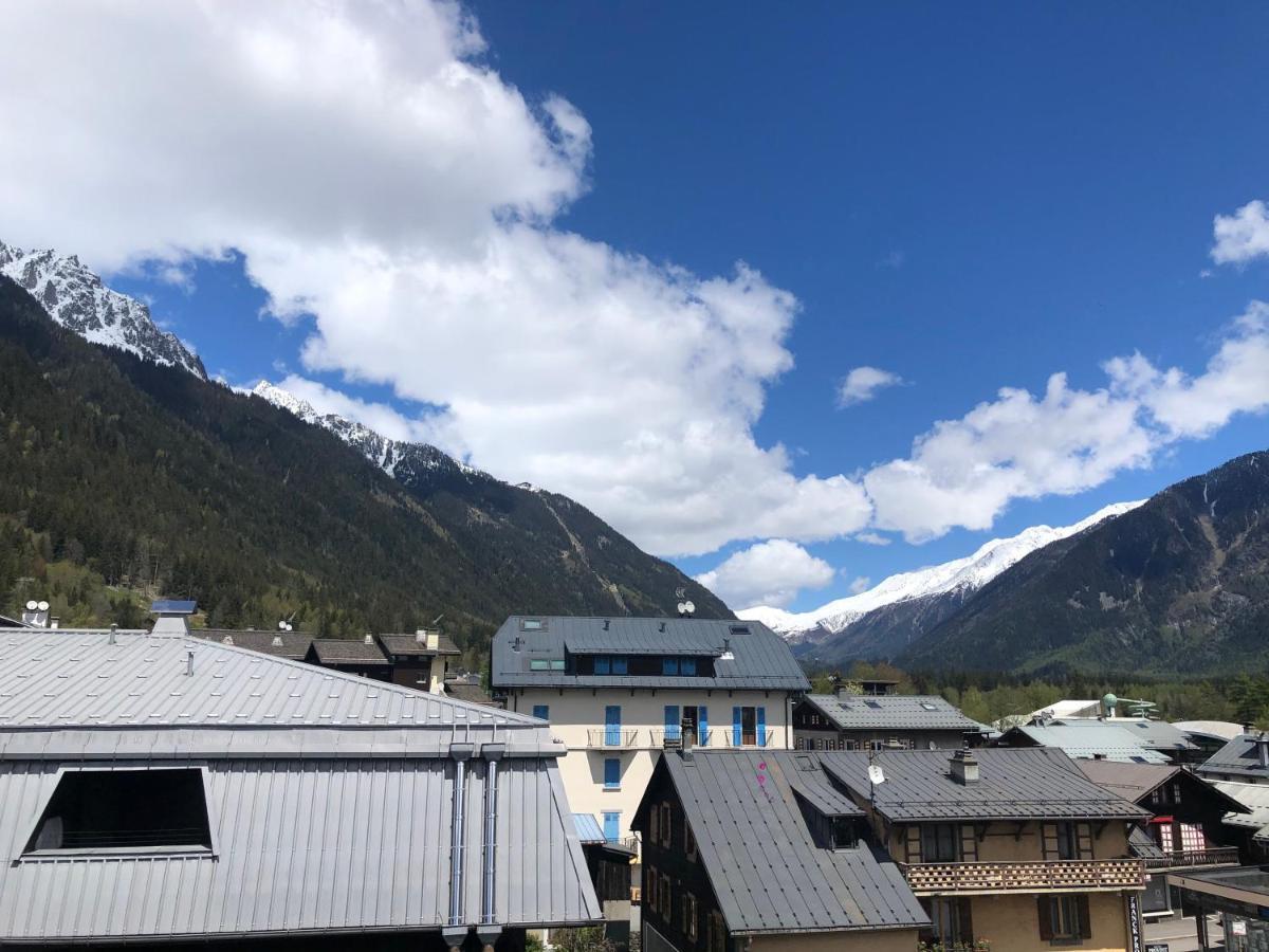 Studio Lumineux Neuf Dans L'Hyper Centre Avec Vue Chamonix Eksteriør billede