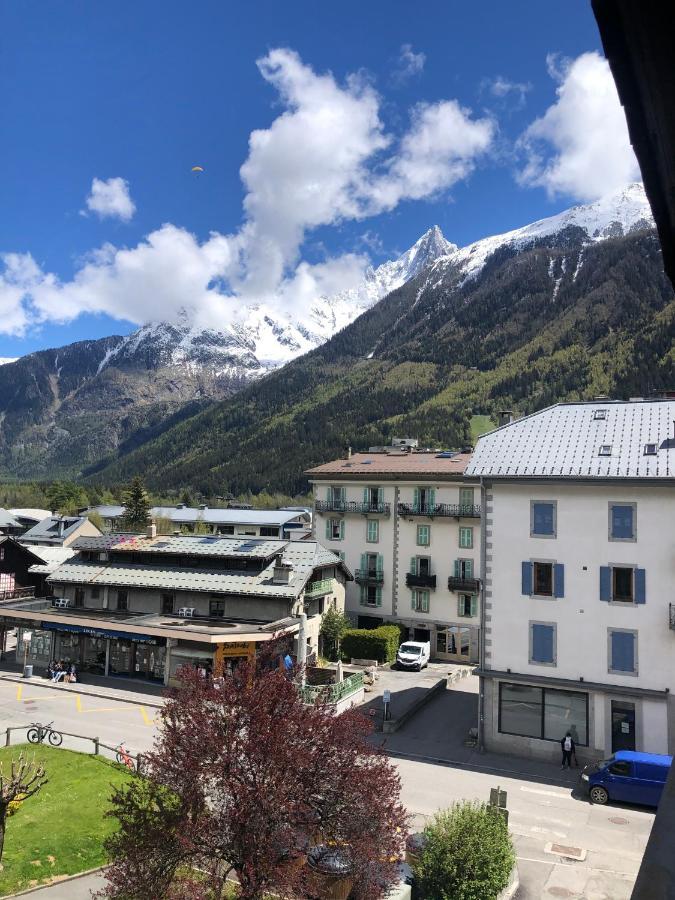 Studio Lumineux Neuf Dans L'Hyper Centre Avec Vue Chamonix Eksteriør billede