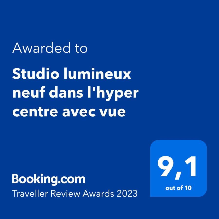 Studio Lumineux Neuf Dans L'Hyper Centre Avec Vue Chamonix Eksteriør billede